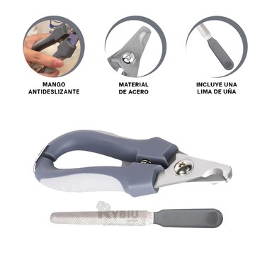 HERRAMIENTA RYBIU MA29635 MASCOTAS ROSADO + REGALO LIGAS PEINAR