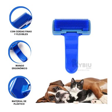 PEINILLA RYBIU MA29641 FLEXIBLE PEQUENO PERRO AZUL + GIFT STICKERS