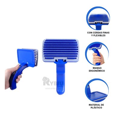 PEINILLA RYBIU MA29640 ERGONOMICA CACHORRO GRANDE EN AZUL + AGENDITA