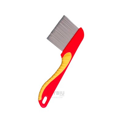 PEINETA RYBIU MA29638 PET ANTIPIOJOS ROJO + ENVOLTORIO REGALO