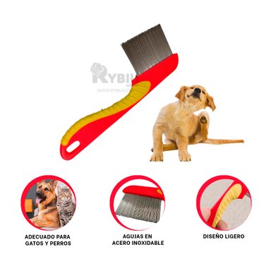 CEPILLO RYBIU MA29638 VERSATIL ROJO + REGALO LIGAS PEINAR