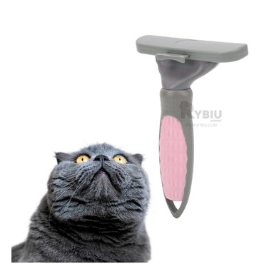 PEINE RYBIU MA29632 DESENREDANTE GATOS EN ROSADO + ENVOLTORIO REGALO