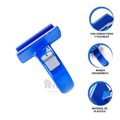 PEINILLA RYBIU MA29641 ERGONOMICA CACHORRO EN AZUL + REGALO AGENDITA