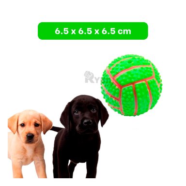 BALON PERROS RYBIU MASTICABLE VERDE + LIGAS REGALO