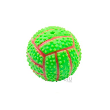 BALON PERROS RYBIU COMODO Y RECREATIVO EN VERDE + BANDERITAS ADHESIVAS