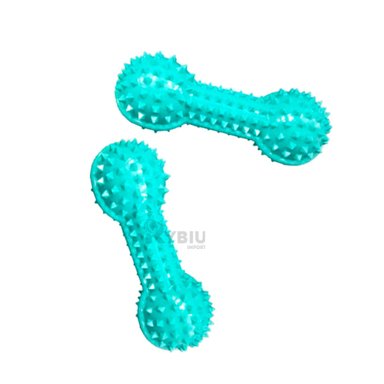 PESA PERROS RYBIU CON PUAS JUGUETE VERDE AGUA + MINIAGENDA