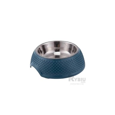 PLATO RESISTENTE PARA GATO EN AZUL OSCURO Y+PAPEL DE REGALO - 4