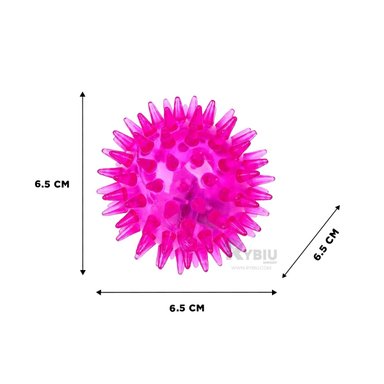 PACK PERROS Y GATOS RYBIU PELOTAS PET EN ROSADO + REGALO LIGAS PEINAR