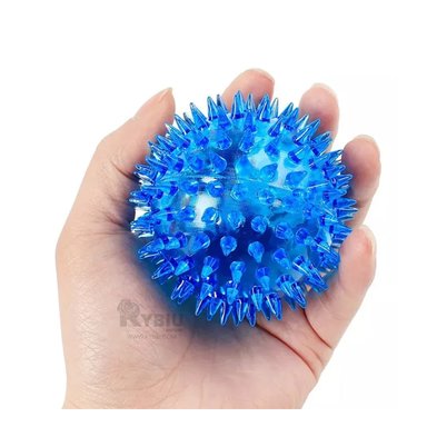 KIT PERROS RYBIU TRIO BOLAS LED CELESTE + REGALO STICKERS