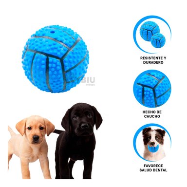 JUGUETE MASCOTA RYBIU CON RELIEVE Y SONIDO AZUL + AGENDITA