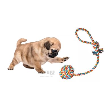 PELOTA ALGODÓN CANES RYBIU MULTICOLOR + ENVOLTORIO REGALO