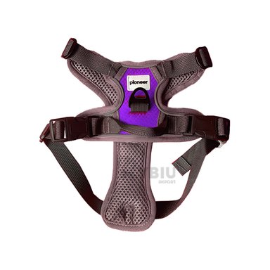 ARNÉS PERROS MA30095 RYBIU PORTATIL MORADO + BANDERITAS ADHESIVAS