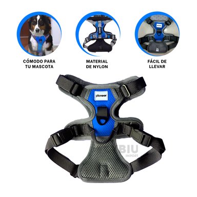 PECHERA MASCOTAS MA30092 RYBIU ACOLCHADA S AZUL + PAPEL REGALO