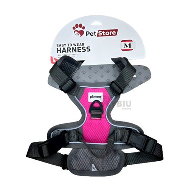 CORREA PERROS MA30093 RYBIU FUNCIONAL EN TALLA S FUCSIA + ENVOLTORIO REGALO