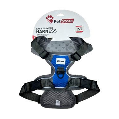 ARNÉS PERROS MA30092 RYBIU CUBIERTO CON MALLA SUAVE S AZUL + MINIAGENDA