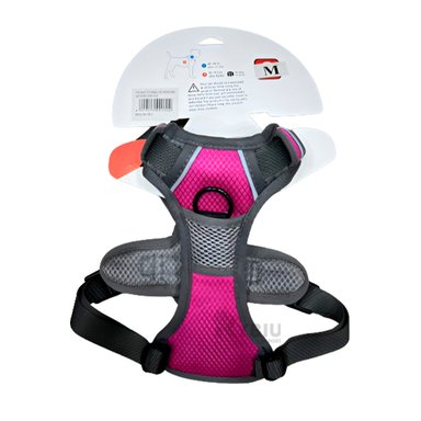 CORREA PERROS MA30093 RYBIU FUERTE DOGS DIVERTIDOS FUCSIA + STICKERS