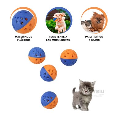 JUEGO PERROS Y GATOS RYBIU EN SET 4 PET EN AZUL Y NARANJA + POST-IT ADHESIVOS
