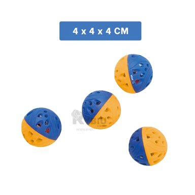 JUEGO PERROS Y GATOS RYBIU MODERNO EN AZUL Y AMARILLO + LIGAS REGALO
