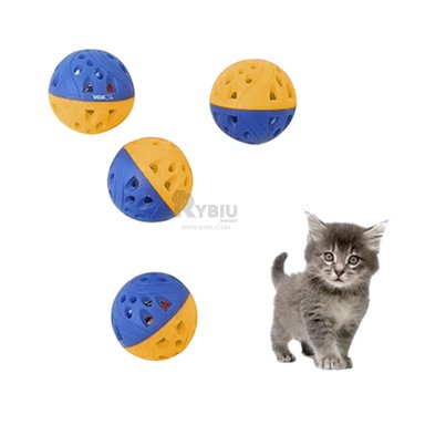PELOTA PERROS Y GATOS RYBIU FACIL LIMPIAR EN AZUL Y AMARILLO + GIFT MINIAGENDA