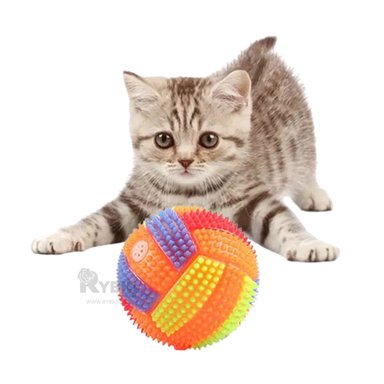 BALON PERROS Y GATOS RYBIU DURADERO NARANJA + ENVOLTORIO REGALO