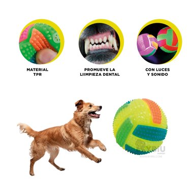 BALON PERRO MA30032 RYBIU PERFECTO MASCOTAS AMARILLO + GIFT MINIAGENDA