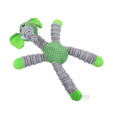 FELPUDO PERROS Y GATOS RYBIU DIVERTIDA CON SONIDO VERDE + GIFT STICKERS