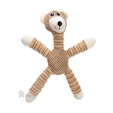 FELPUDO PERROS Y GATOS RYBIU CON SONIDO CHILLON MOSTAZA + GIFT MINIAGENDA