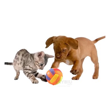 BALON PERROS Y GATOS RYBIU CON EMISION SONIDOS NARANJA + REGALO AGENDITA