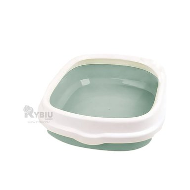 BANDEJA GATOS RYBIU MA30905 HIGIENICA 48X40X12.5 VERDE + ENVOLTORIO REGALO