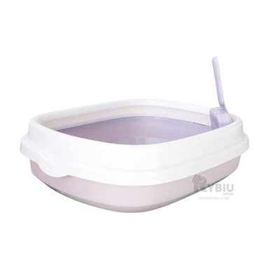 ARENERO GATOS RYBIU MA30902 LITERA RESISTENTE UTIL 48X40X12.5 LILA + GIFT STICKERS