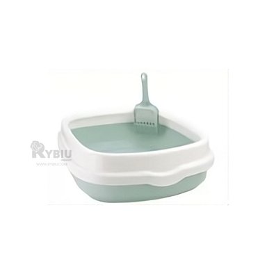 BANDEJA GATOS RYBIU MA30905 UTIL FELINOS 48X40X12.5 VERDE + GIFT STICKERS