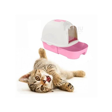 BANDEJA GATOS RYBIU MA30913 FUNCIONAL FUCSIA + BANDERITAS ADHESIVAS - 4