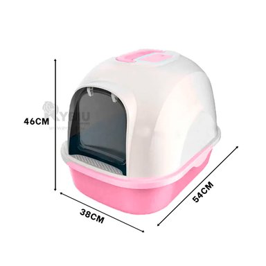 BANDEJA GATOS RYBIU MA30913 FUNCIONAL FUCSIA + BANDERITAS ADHESIVAS - 5