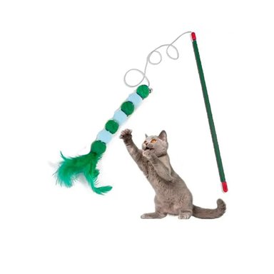 BASTON ANIMALES RYBIU VERDE + LIGAS REGALO - 3
