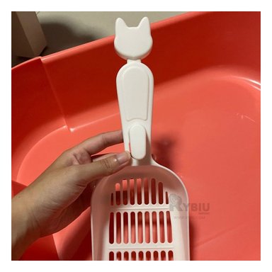 ARENERO GATOS RYBIU MA30915 CAJA ARENA FELINOS ROJO + MINIAGENDA