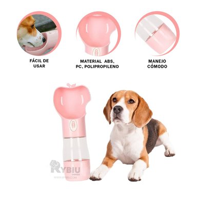 EXPENDEDOR PERROS MA29112 RYBIU PRACTICO ROSADO + REGALO AGENDITA