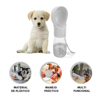 MÁQUINA AGUA PERRO MA29116 RYBIU CANES PLOMO + POST-IT ADHESIVOS