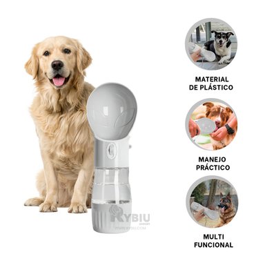 MÁQUINA PERRO MA29116 RYBIU DISPENSADORA AGUA PLOMO + LIGAS REGALO