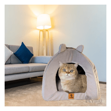 CAMA MASCOTAS MA29107 RYBIU CON DISEÑO PLOMO TALLA L + PAPEL REGALO