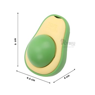 JUGUETE GATOS MA29130 CON FORMA PALTA VERDE + BANDERITAS ADHESIVAS RYBIU