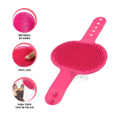 PEINE RYBIU MA29128 EFICIENTE Y COMPACTO ROSADO + PAPEL REGALO