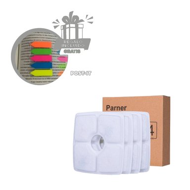 PURIFICADOR ALGODÓN PERRO Y GATO MA29891 RYBIU AGUA CANES BLANCO + POST-IT ADHESIVOS