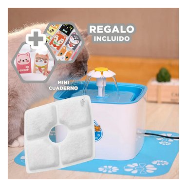 KIT ALGODÓN GATOS MA29891 RYBIU DURADERO PURIFICADOR BLANCO + GIFT MINIAGENDA