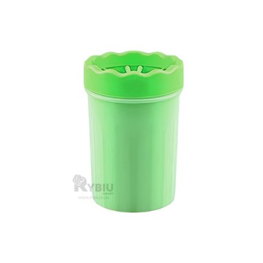 CEPILLO PERROS RYBIU MA29656 SUAVE MASCOTAS IDEAL VERDE + STICKERS