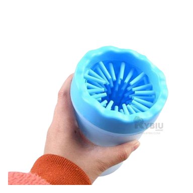 CEPILLO PERROS RYBIU MA29654 VERSATIL COMODO CELESTE + AGENDITA - 3