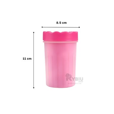 CEPILLO PERROS RYBIU MA29655 VERSATIL COMODO ROSADO + AGENDITA - 5