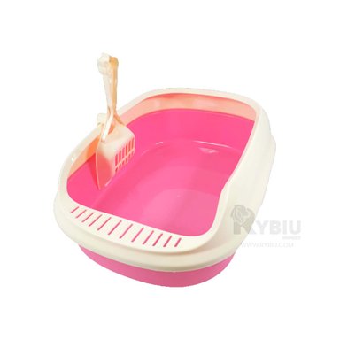 ARENERO GATOS RYBIU MA30909 CAJA VERSATIL GATITOS ROSADO + ENVOLTORIO REGALO