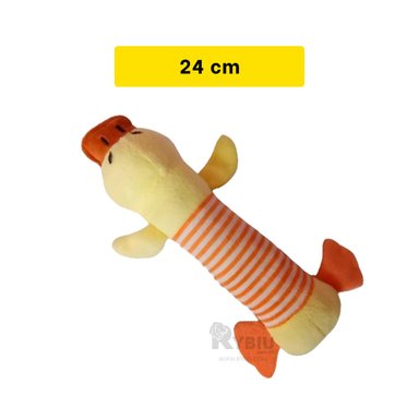 MUÑECO PERROS MA29951 PATO EN MARRON + REGALO LIGAS PEINAR RYBIU