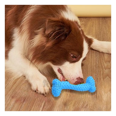 JUGUETE PERROS MA29650 LLAMATIVO CELESTE + PAPEL REGALO RYBIU