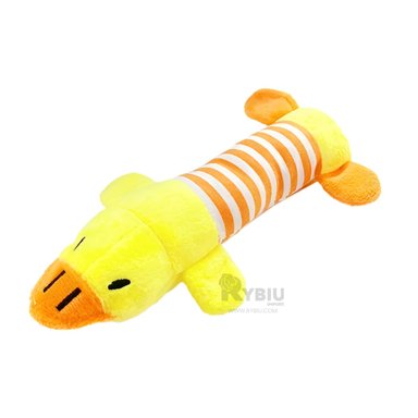 PELUCHE PERROS MA29950 SUAVE AMARILLO Y NARANJA + STICKERS RYBIU